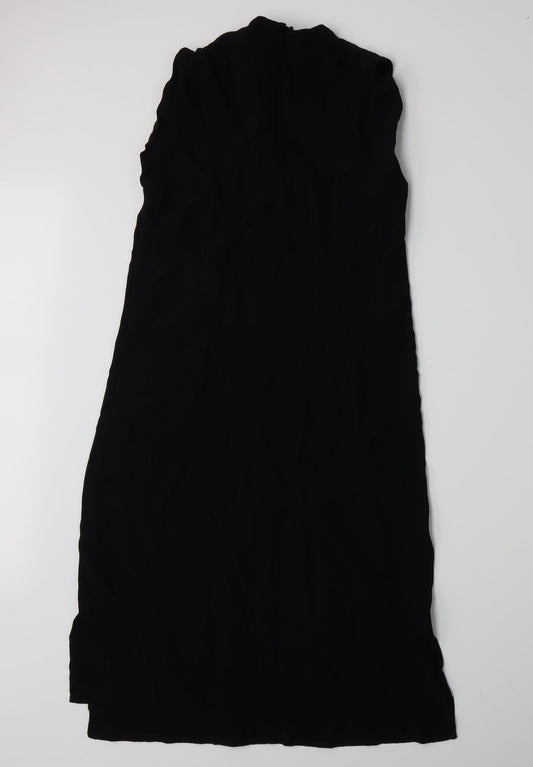 Warehouse Womens Black A-Line Size 12