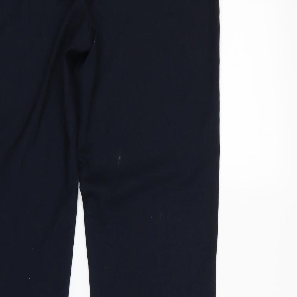 Papaya Womens Blue Dress Pants Trousers Size 10 L30 in