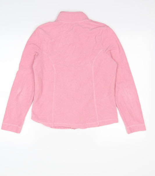 Sainsburys Womens Pink Henley Jumper Size 10