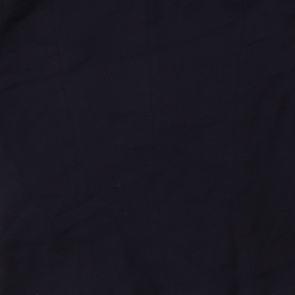 First Avenue Womens Blue Jacket Size 16