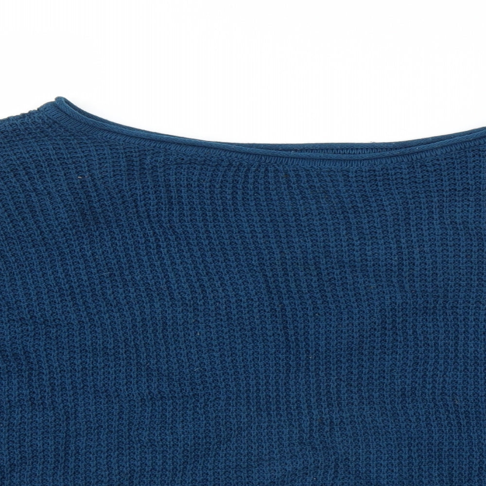 Hollister Womens Blue   Pullover Jumper Size L