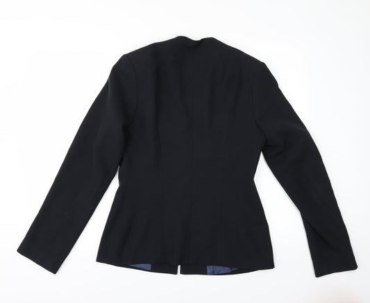 Meltemi Womens Black Jacket Suit Jacket Size 10