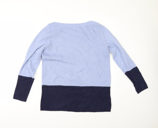 M&Co Womens Blue Pullover Jumper Size 12