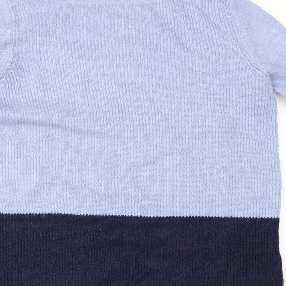 M&Co Womens Blue Pullover Jumper Size 12