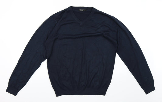 Capsule Men Mens Blue Pullover Jumper Size M