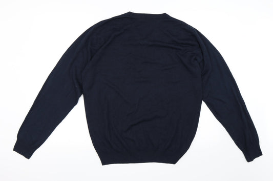 Capsule Men Mens Blue Pullover Jumper Size M
