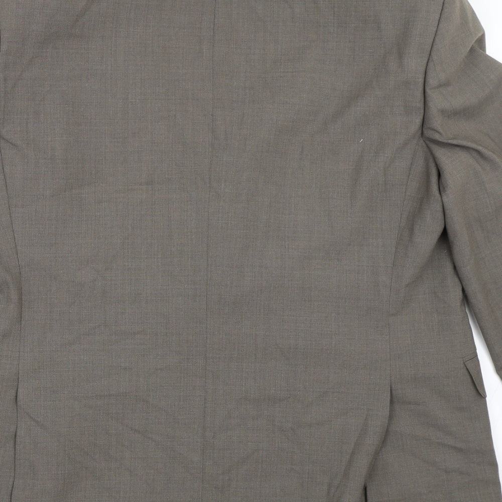 Marks and Spencer Mens Brown Jacket Blazer Size 42