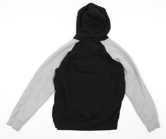 Preworn Mens Black Pullover Hoodie Size S - King