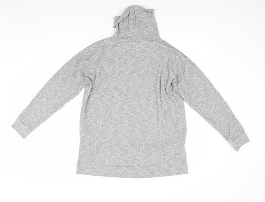 Warehouse Womens Grey Pullover Jumper Size M