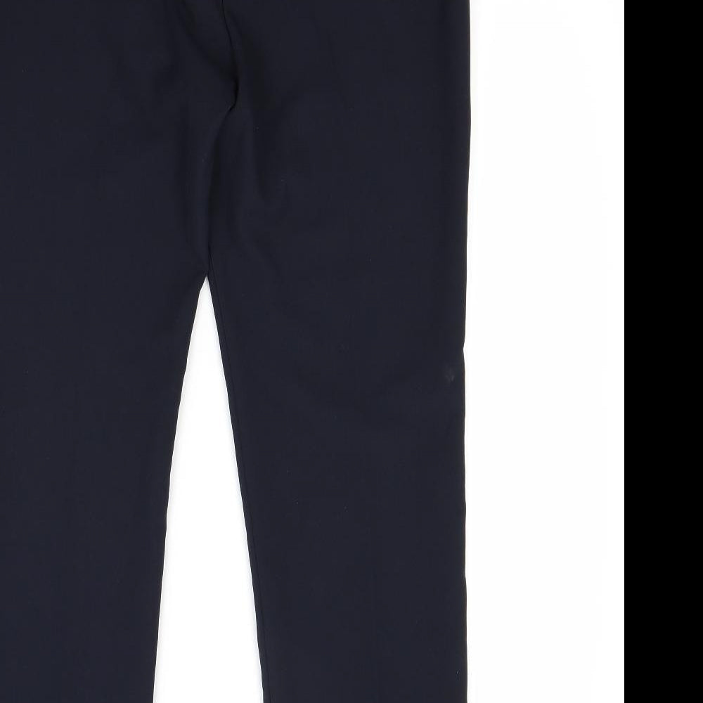 Preworn Womens Blue Trousers Size 12 L27 in