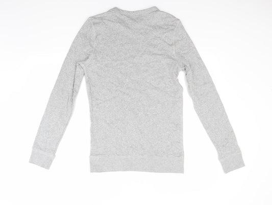 Divided Womens Grey Pullover Sweatshirt Size S