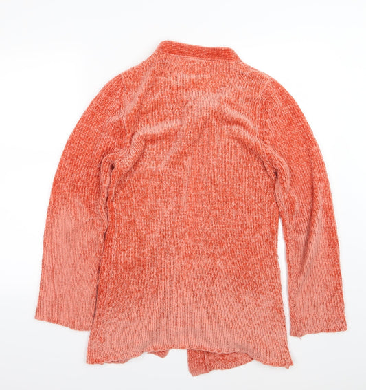 TQF Womens Pink Knit Cardigan Jumper Size M