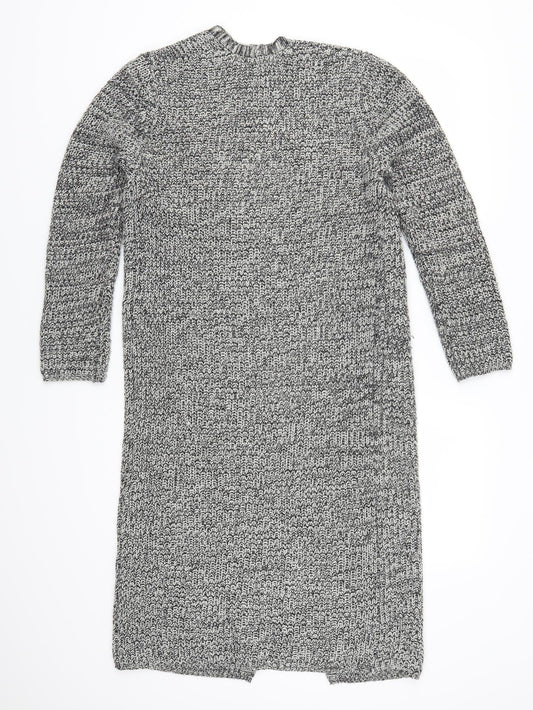 FOREVER 21 Womens Grey Cardigan Jumper Size S