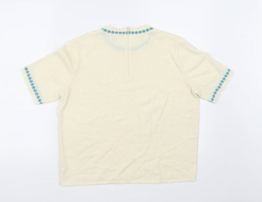 Preworn Womens Yellow Pullover Jumper Size 18
