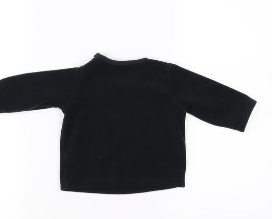 George Black Pullover Jumper Size 6-9 Months