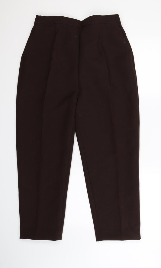 Preworn Womens Grey Trousers Size 18 L26 in