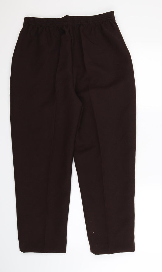 Preworn Womens Grey Trousers Size 18 L26 in