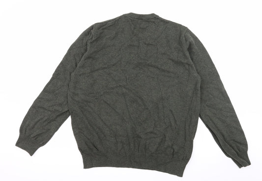 Marks & Spencer Womens Green Knit Pullover Jumper Size L