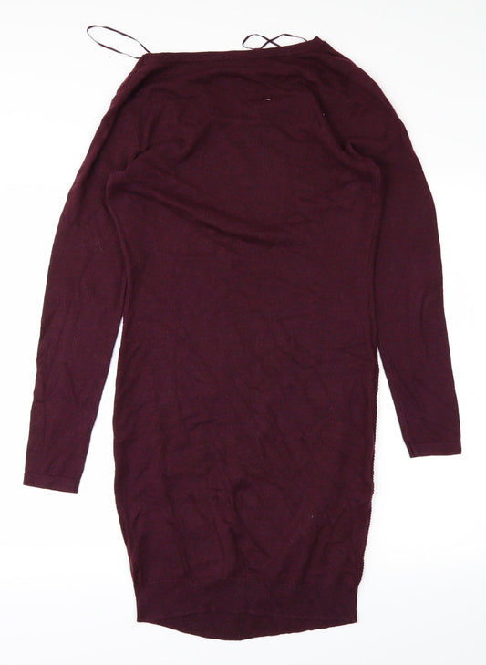F&F Womens Purple Pencil Dress Size 10