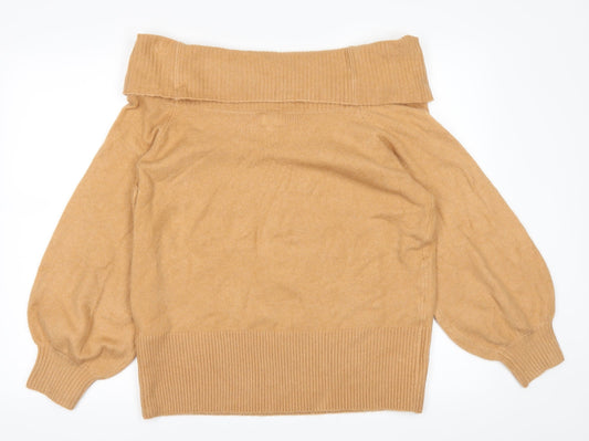 River Island Womens Orange Pullover Jumper Size L