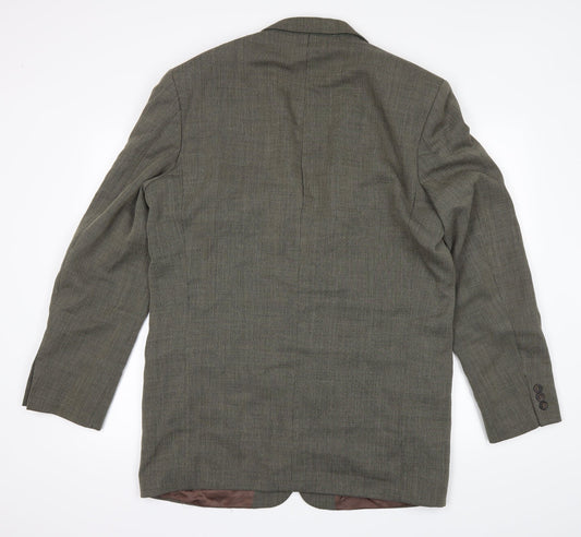Burton Mens Green Jacket Suit Jacket Size 42