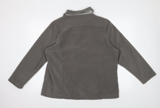 Special Collection Womens Grey Cardigan Jumper Size 18