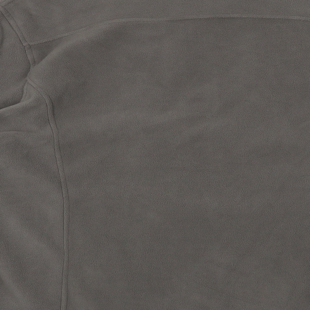 Brand and care label for Special Collection women’s grey cardigan jumper, size UK 18