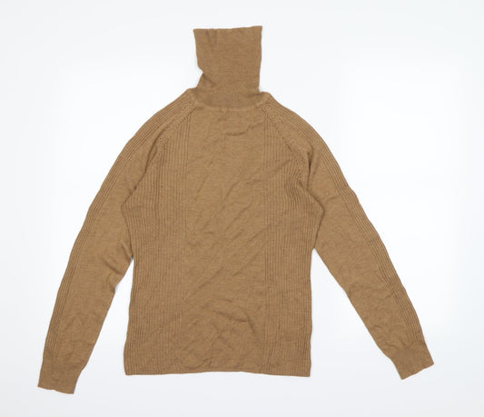 Linea Womens Beige Pullover Sweatshirt Size M