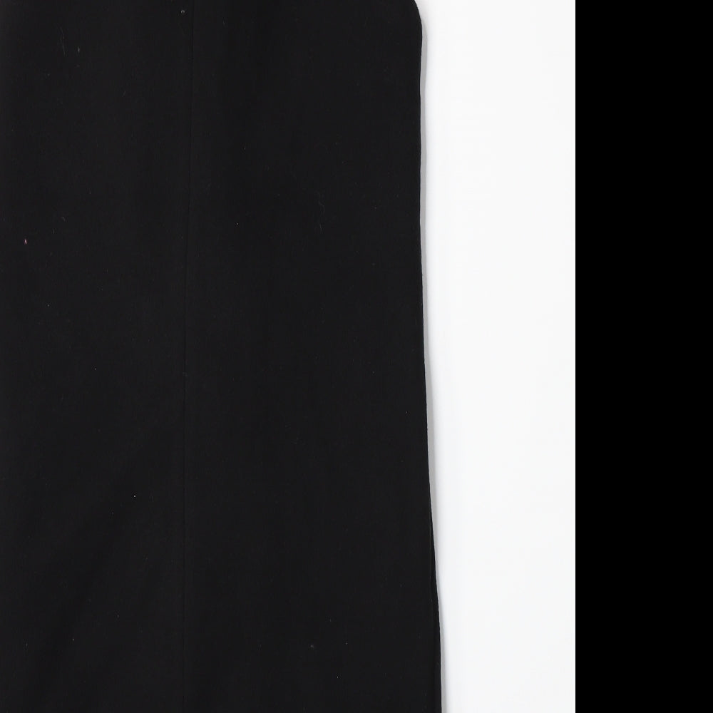 Brand and care label for AX Paris women’s black jacket, size UK 8