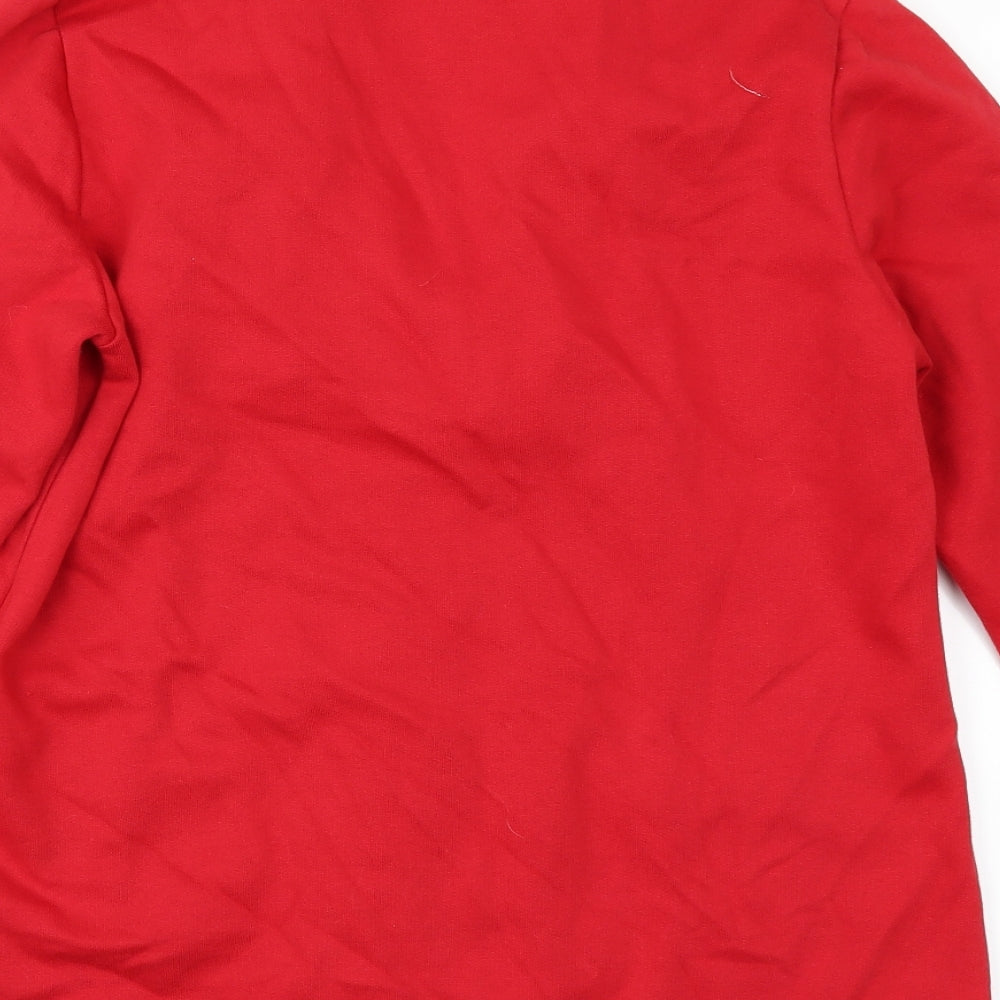 julipa Womens Red Jacket Size 12
