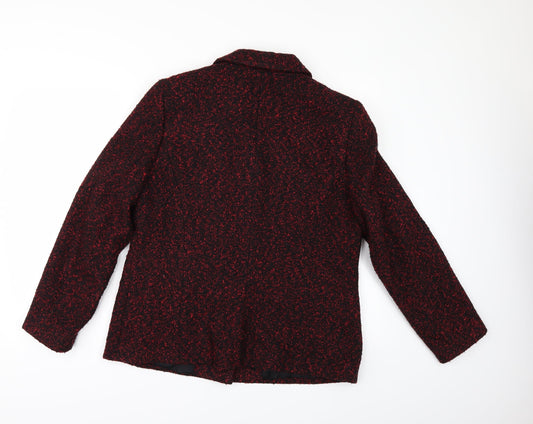 Rowlands Womens Red Jacket Size 14