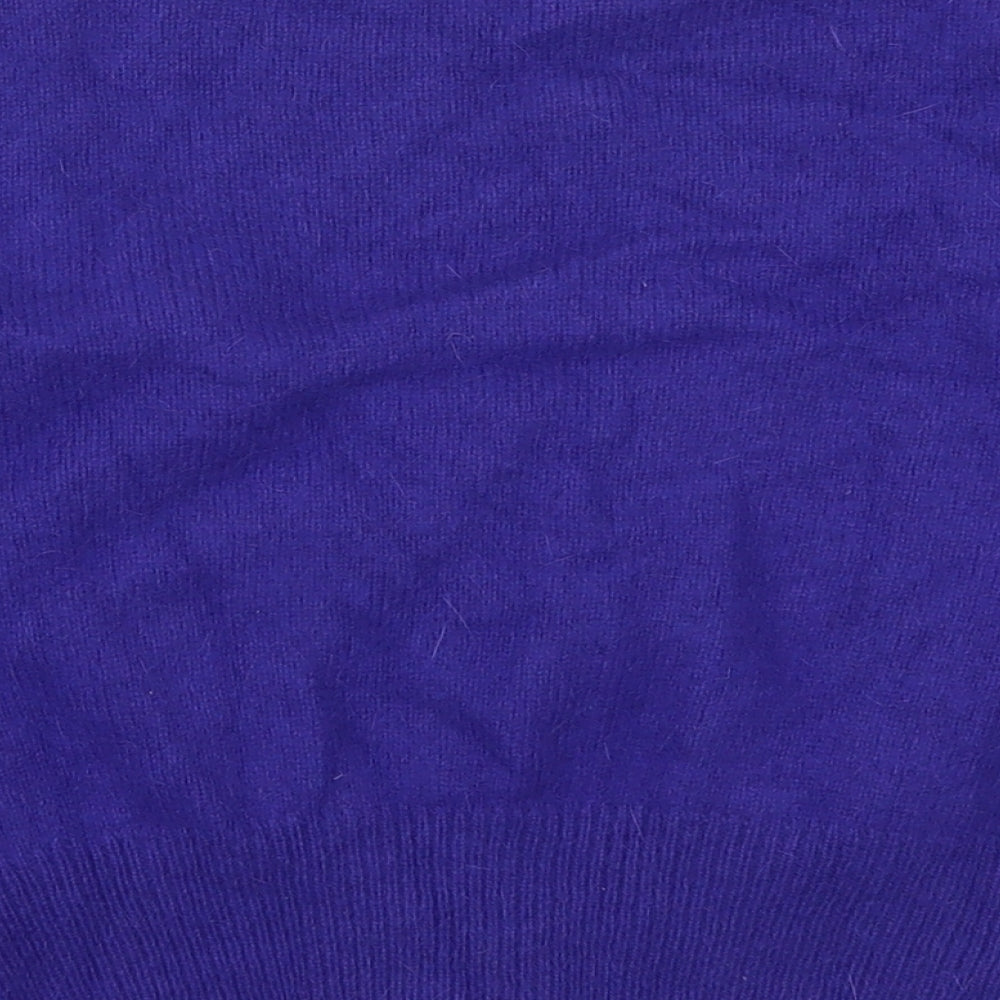 Marks and Spencer Womens Blue Cardigan Jumper Size 14