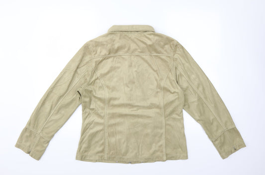 Alibi Womens Green Jacket Size 16