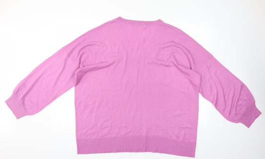 Very Womens Purple Pullover Jumper Size 20