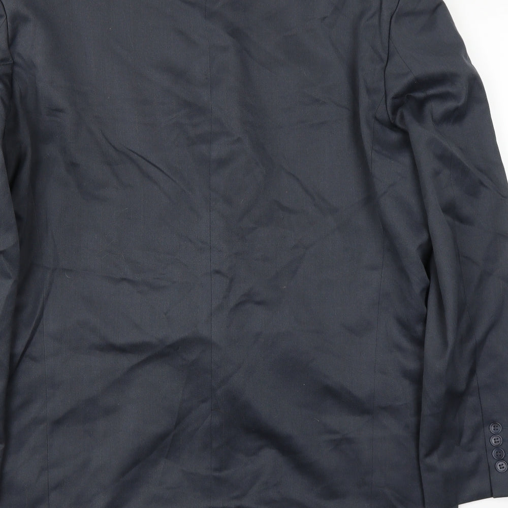Horne Brothers Mens Blue Jacket Suit Jacket Size 42