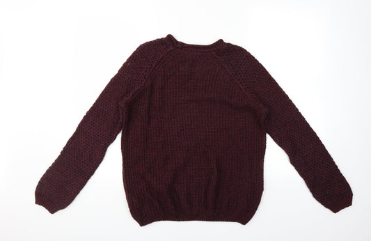 NewLook Womens Purple Pullover Jumper Size 8