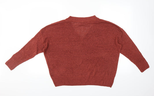 Primark Womens Brown Pullover Jumper Size S