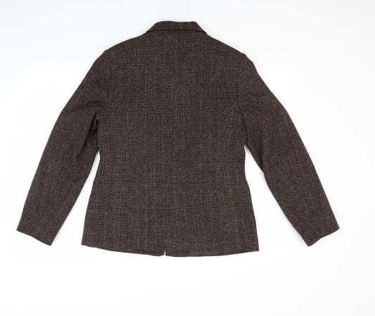 BHS Womens Brown Jacket Coat Size 12