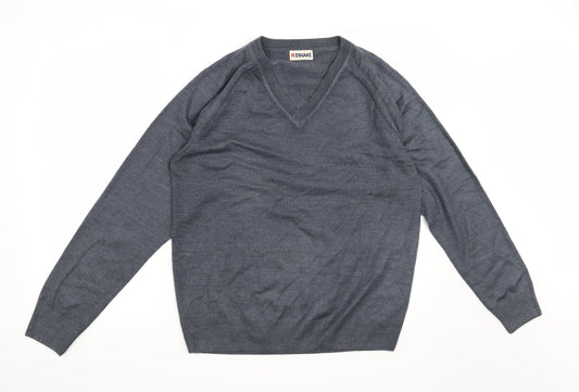 Resume Mens Blue Pullover Jumper Size S
