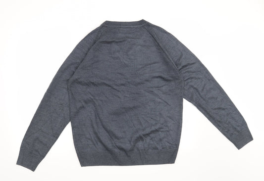 Resume Mens Blue Pullover Jumper Size S