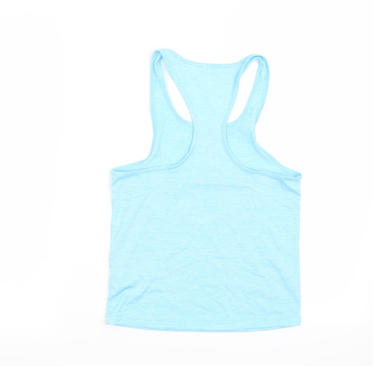 USA Pro Girls Blue Basic T-Shirt Size 7-8 Years