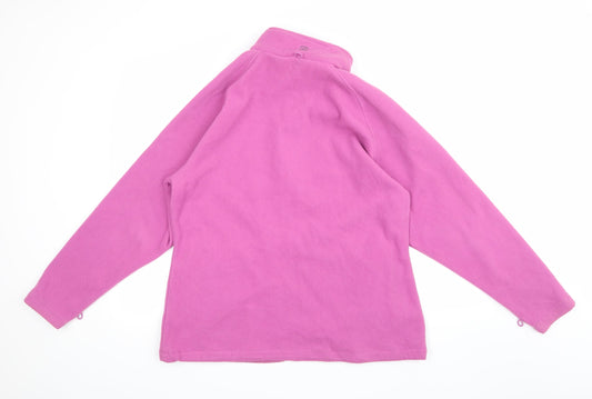 Hi Gear Womens Purple  Fleece Jacket  Size 16