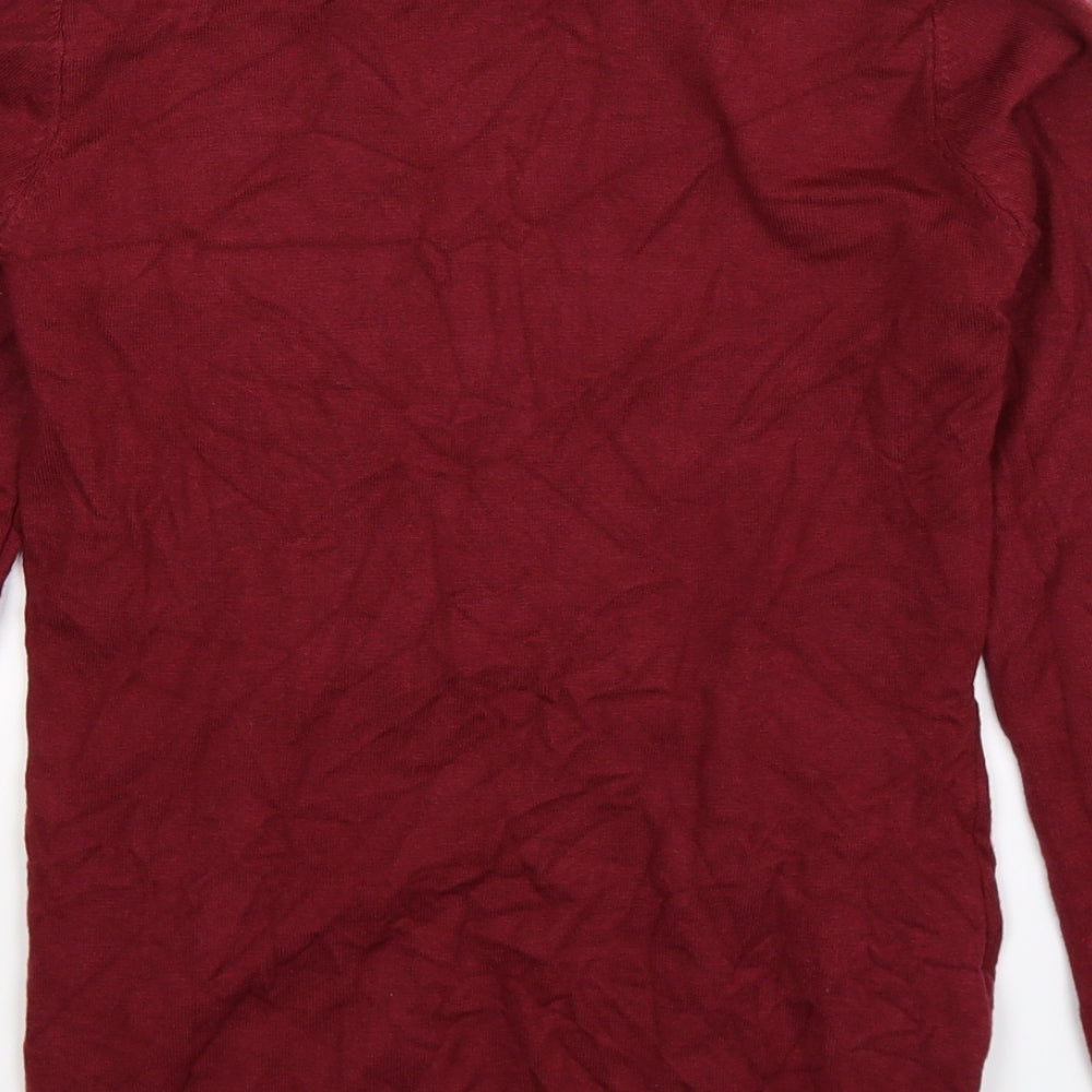 Abollria Womens Brown Knit Pullover Jumper Size L