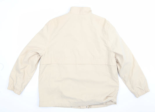 Marks and Spencer Womens Beige Overcoat Jacket Size 16
