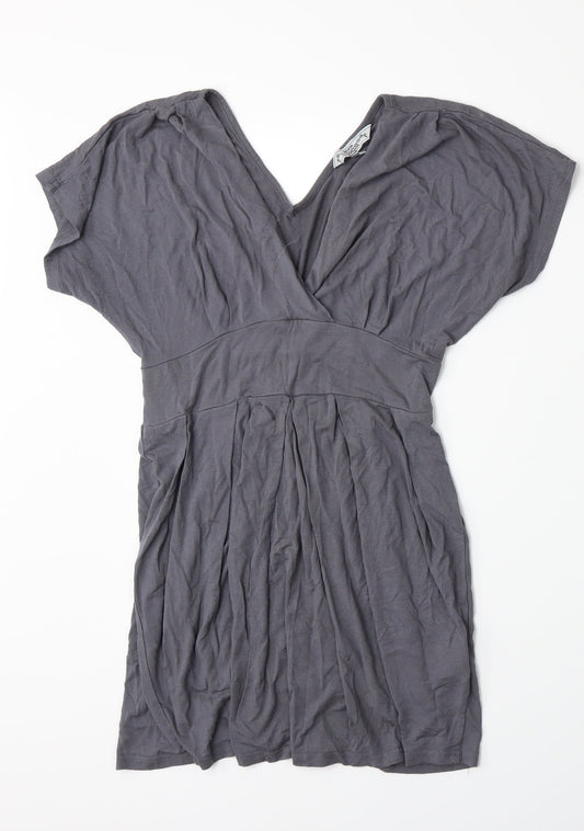 Clockhouse Womens Grey A-Line Size M