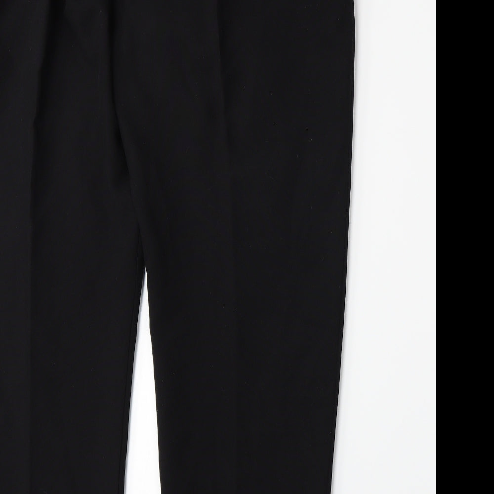 Emma Collection Womens Black Trousers Size 20 L27 in