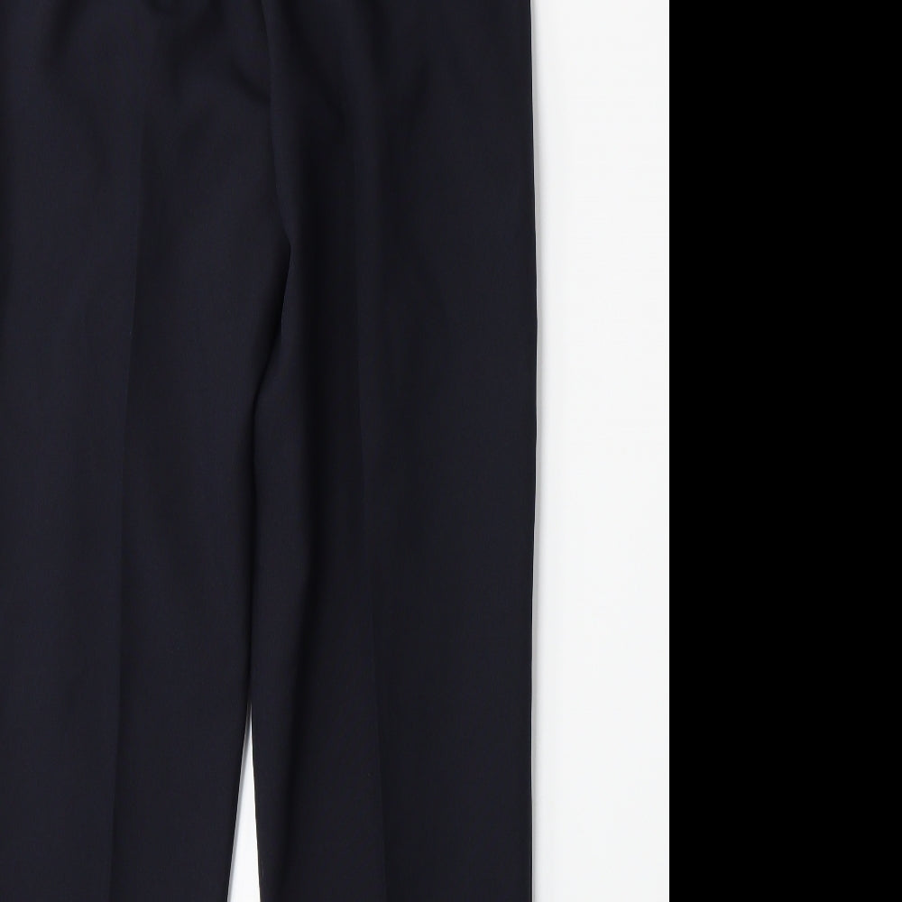 Sarah Hamilton Womens Blue Trousers Size 10 L27 in