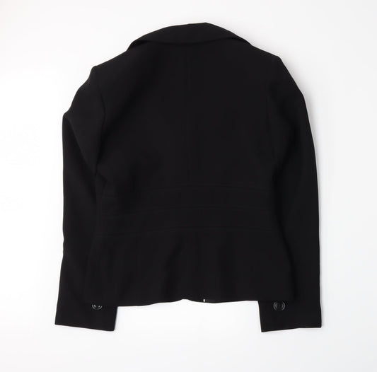 Marks and Spencer Womens Black Jacket Blazer Size 12