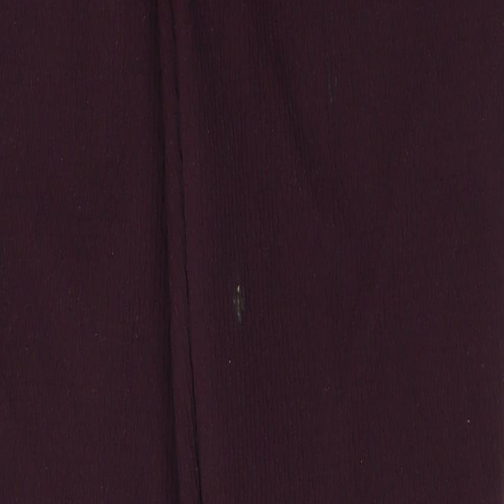 NEXT Womens Purple Trousers Size 8 L29 in