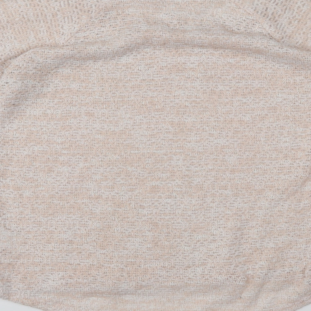 Brand and care label for Next women’s pink jumper, size UK 12